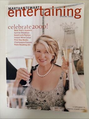 Martha Stewart Celebrate 2000 Entertaining Special Issue Magazine
